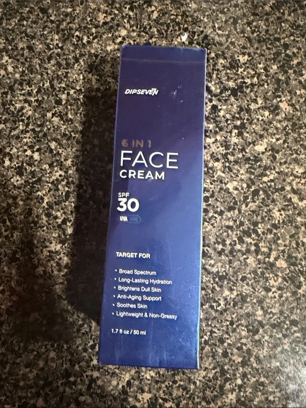 Seven7 Face Cream SPF 30 – Deep Blue Packaging